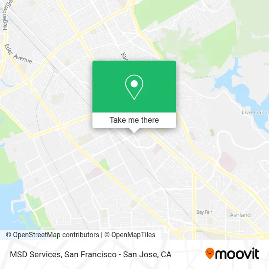 Msd Services map