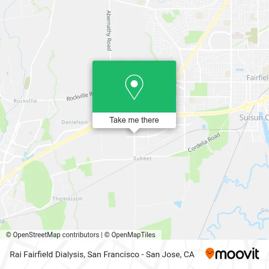 Rai Fairfield Dialysis map