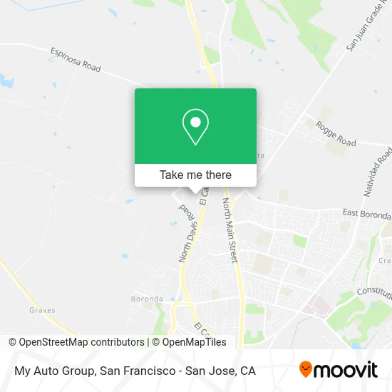 My Auto Group map