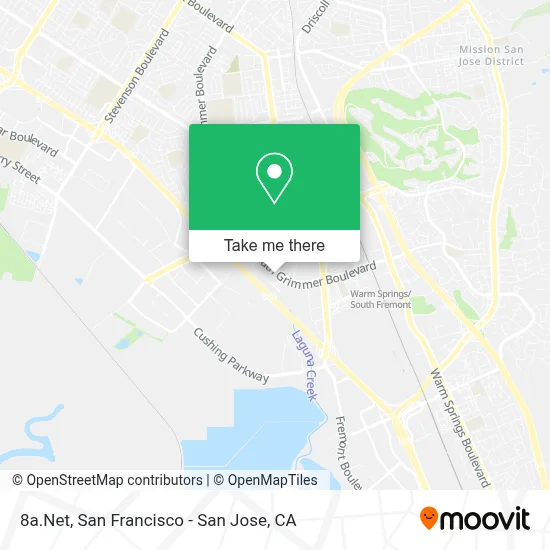8a.Net map