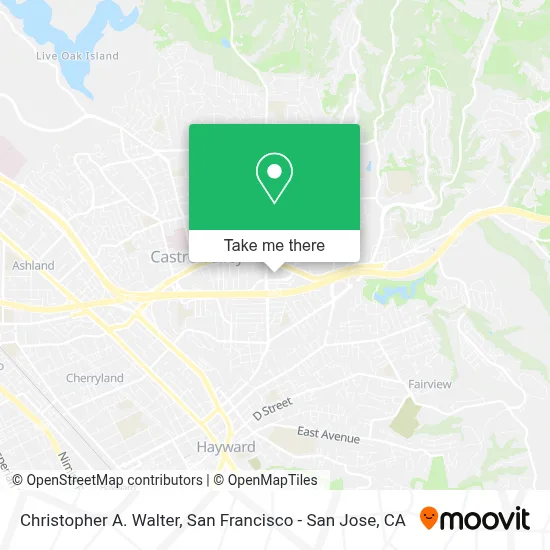 Christopher A. Walter map