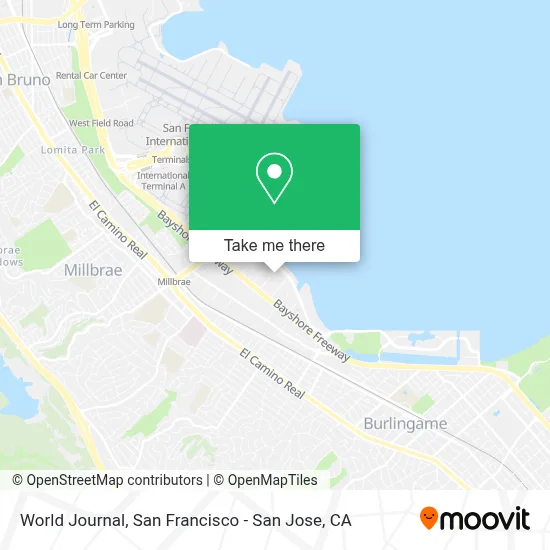 World Journal map