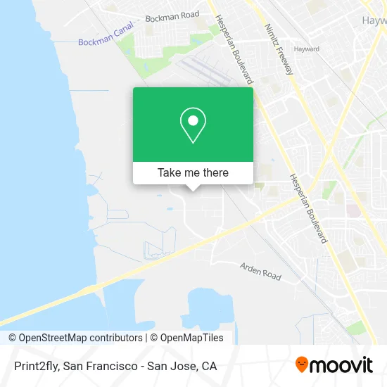 Print2fly map