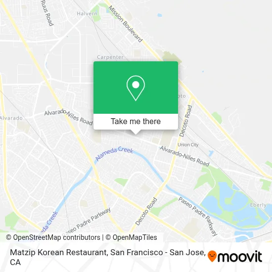 Matzip Korean Restaurant map