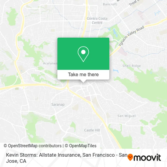 Kevin Storms: Allstate Insurance map