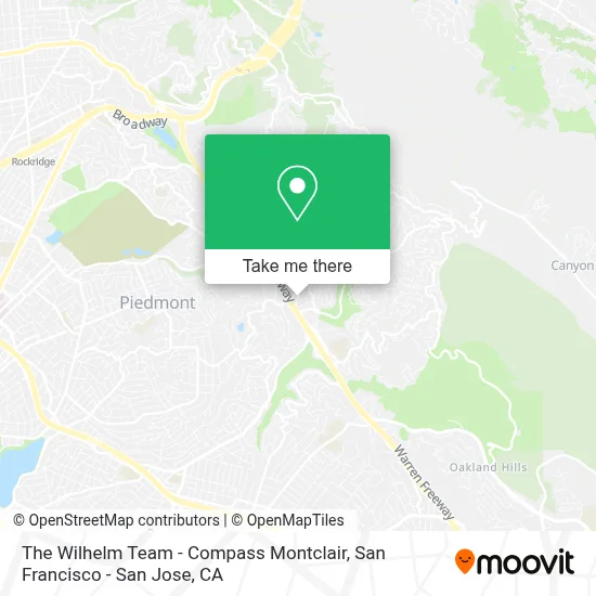 The Wilhelm Team - Compass Montclair map