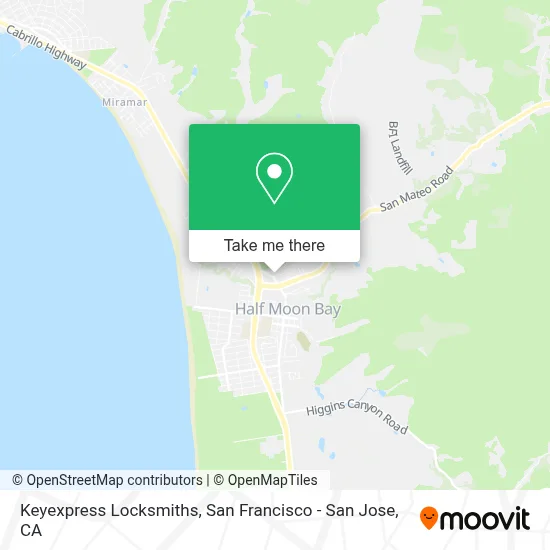 Keyexpress Locksmiths map