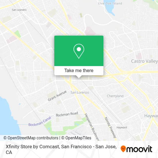 Xfinity Store by Comcast map