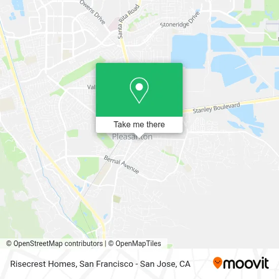 Risecrest Homes map