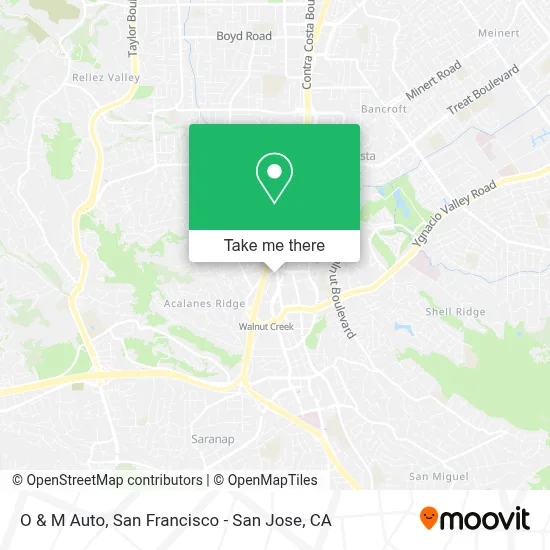 O & M Auto map