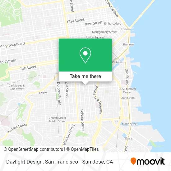 Daylight Design map