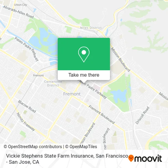 Vickie Stephens State Farm Insurance map