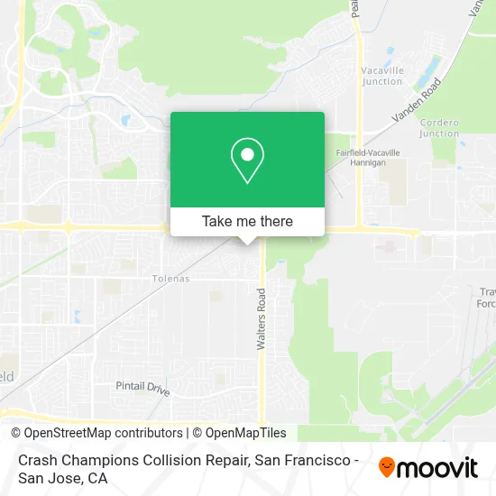 Crash Champions Collision Repair map