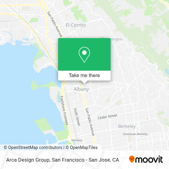 Arca Design Group map