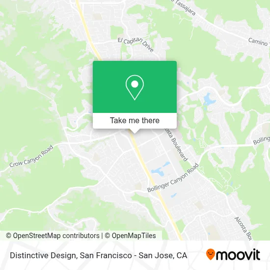 Distinctive Design map