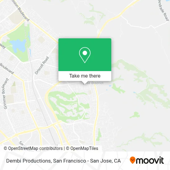 Dembi Productions map