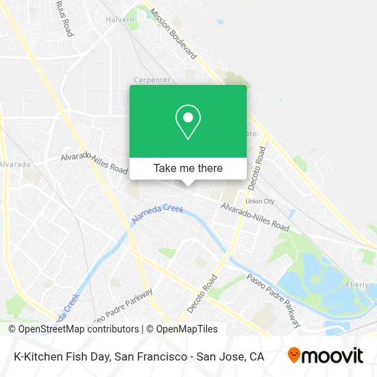 K-Kitchen Fish Day map