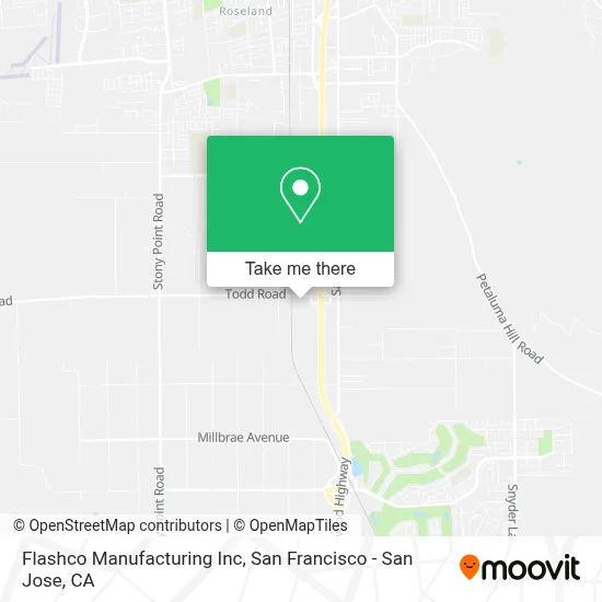 Flashco Manufacturing Inc map