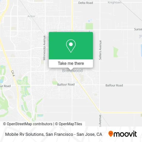 Mobile Rv Solutions map