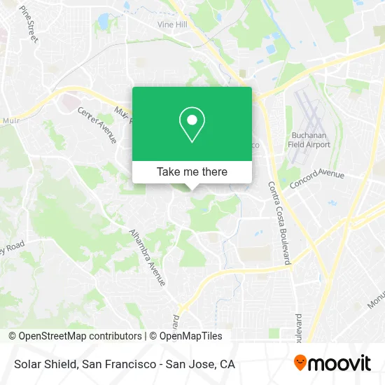 Solar Shield map