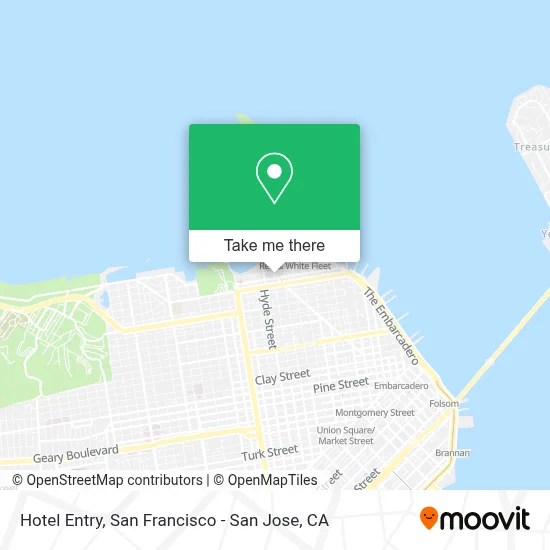Hotel Entry map