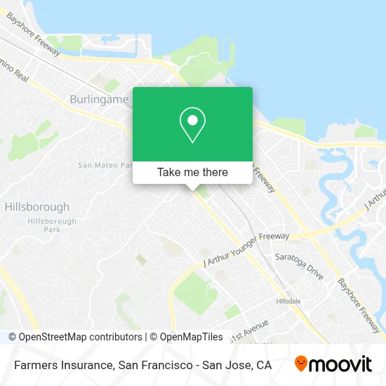 Farmers Insurance map
