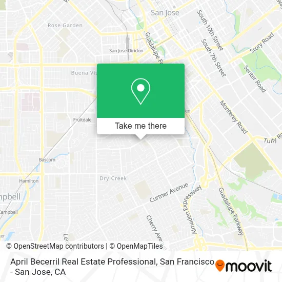 April Becerril Real Estate Professional map