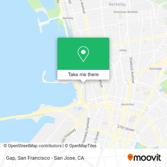 Gap map