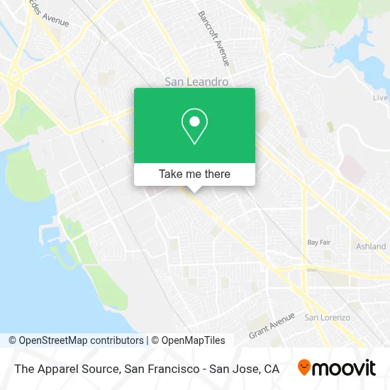 The Apparel Source map