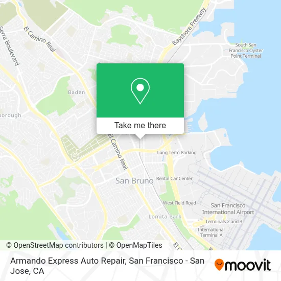 Armando Express Auto Repair map