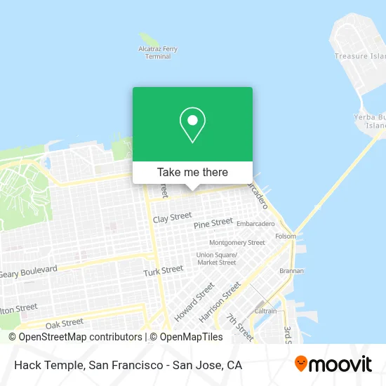 Hack Temple map