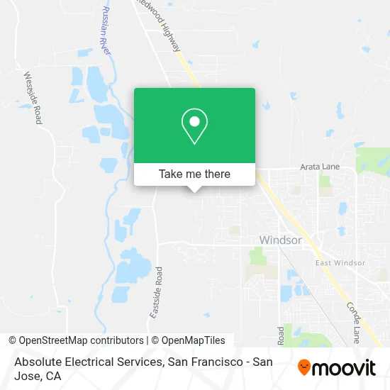 Absolute Electrical Services map