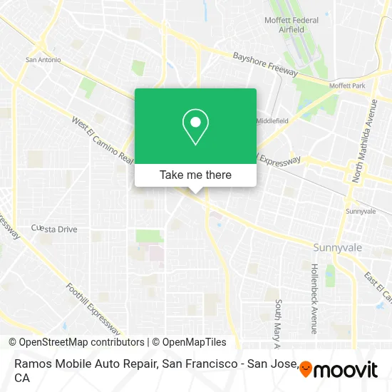 Ramos Mobile Auto Repair map