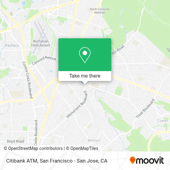 Citibank Atm map