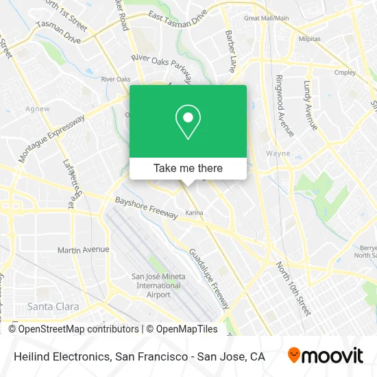 Heilind Electronics map