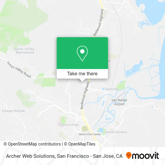 Archer Web Solutions map