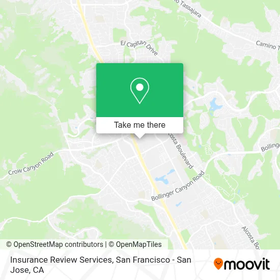 Insurance Review Services map
