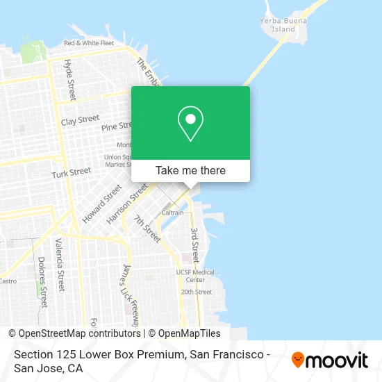 Section 125 Lower Box Premium map