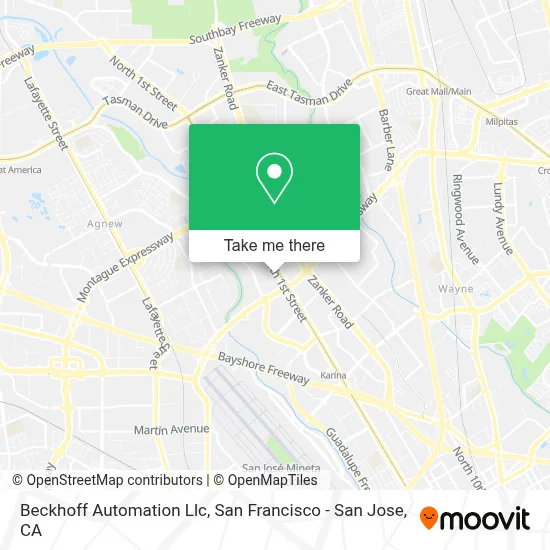 Beckhoff Automation Llc map