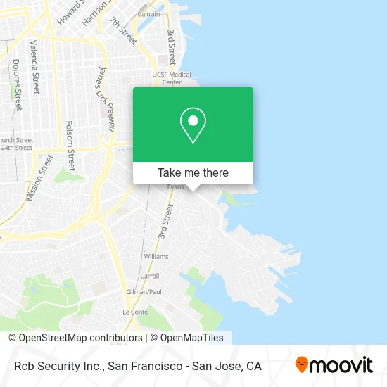Rcb Security Inc. map