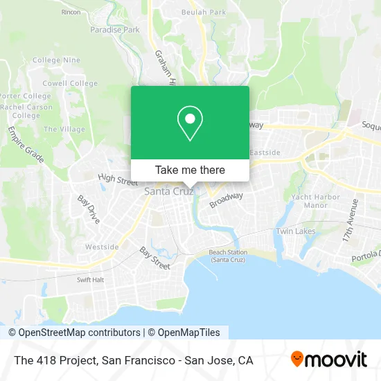 The 418 Project map