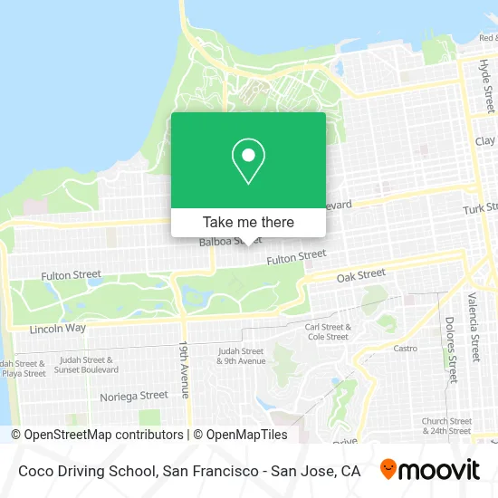 Coco Driving School map