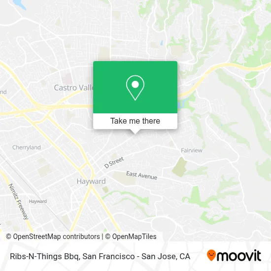 Ribs-N-Things Bbq map