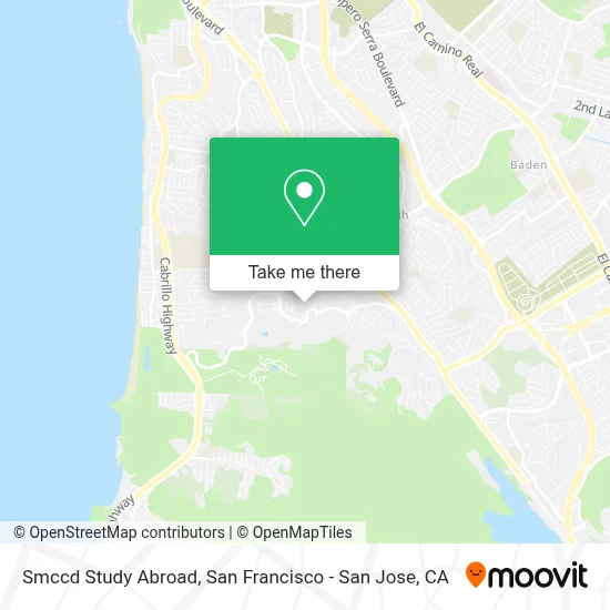 Smccd Study Abroad map