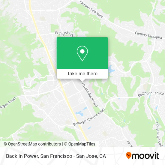 Back In Power map