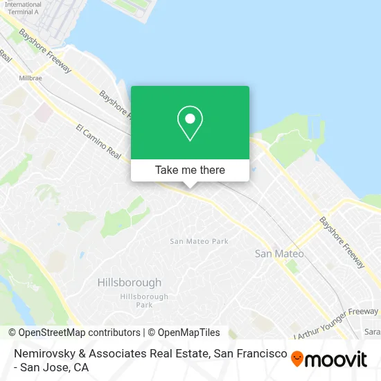 Nemirovsky & Associates Real Estate map