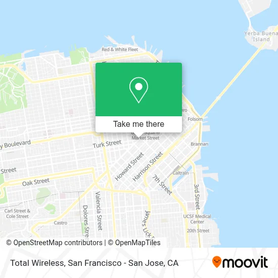 Total Wireless map