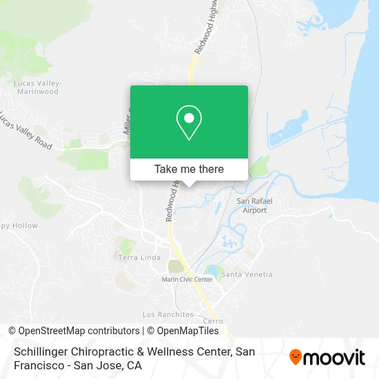 Schillinger Chiropractic & Wellness Center map