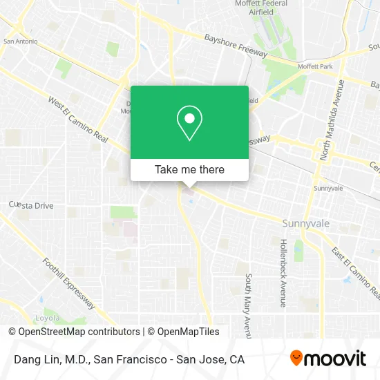 Dang Lin, M.D. map