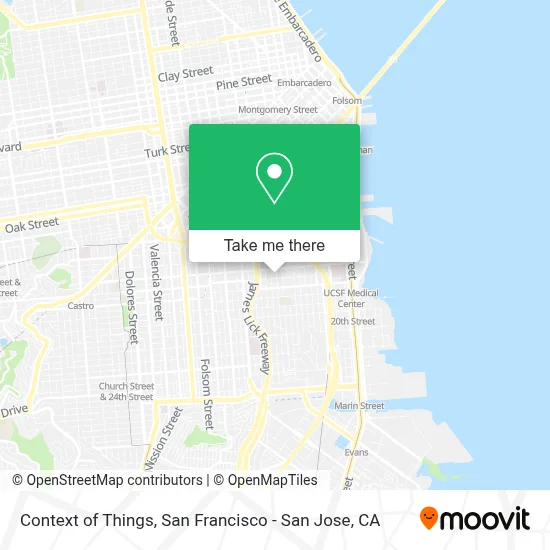 Context of Things map